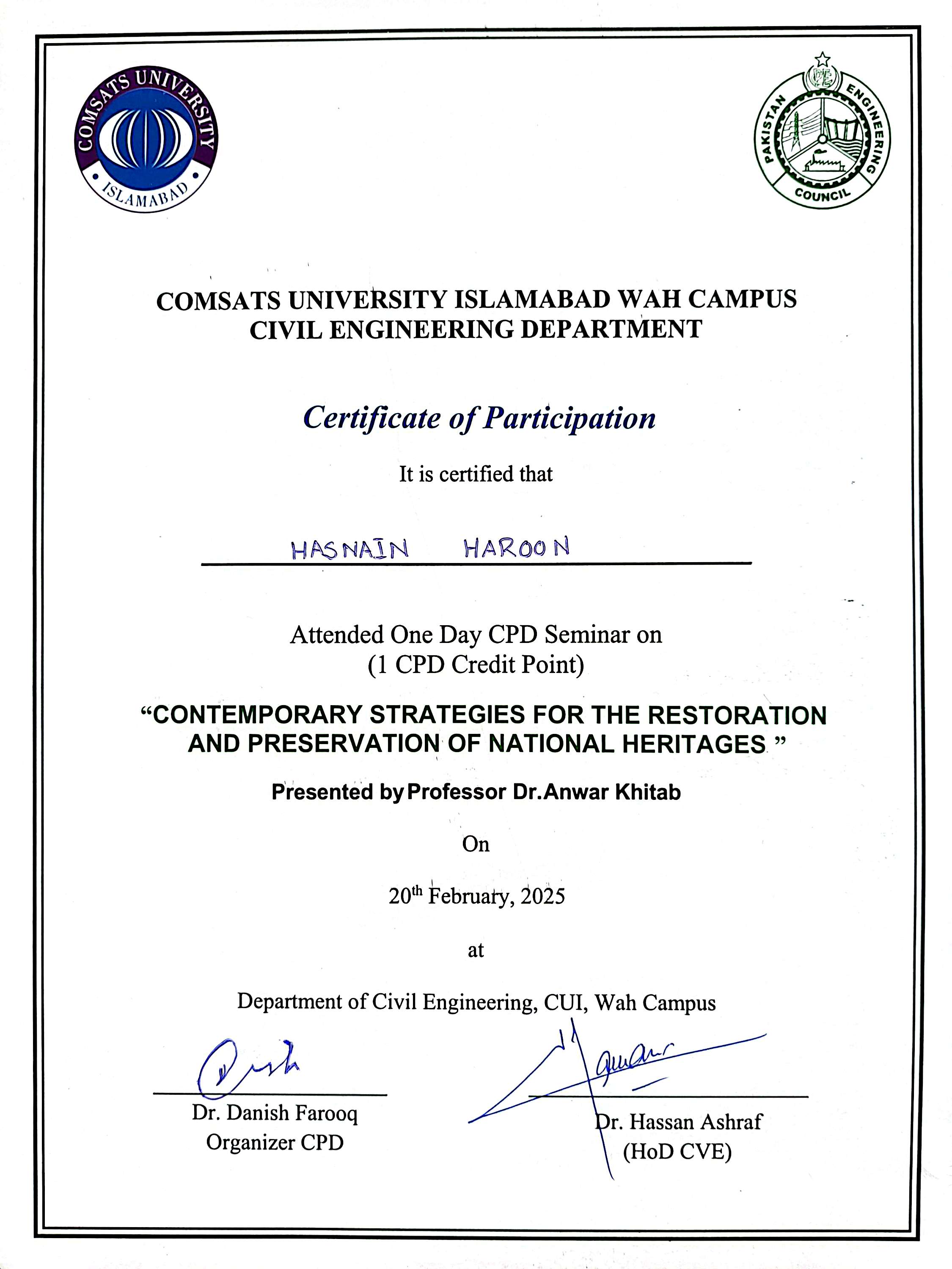 Certificate 13