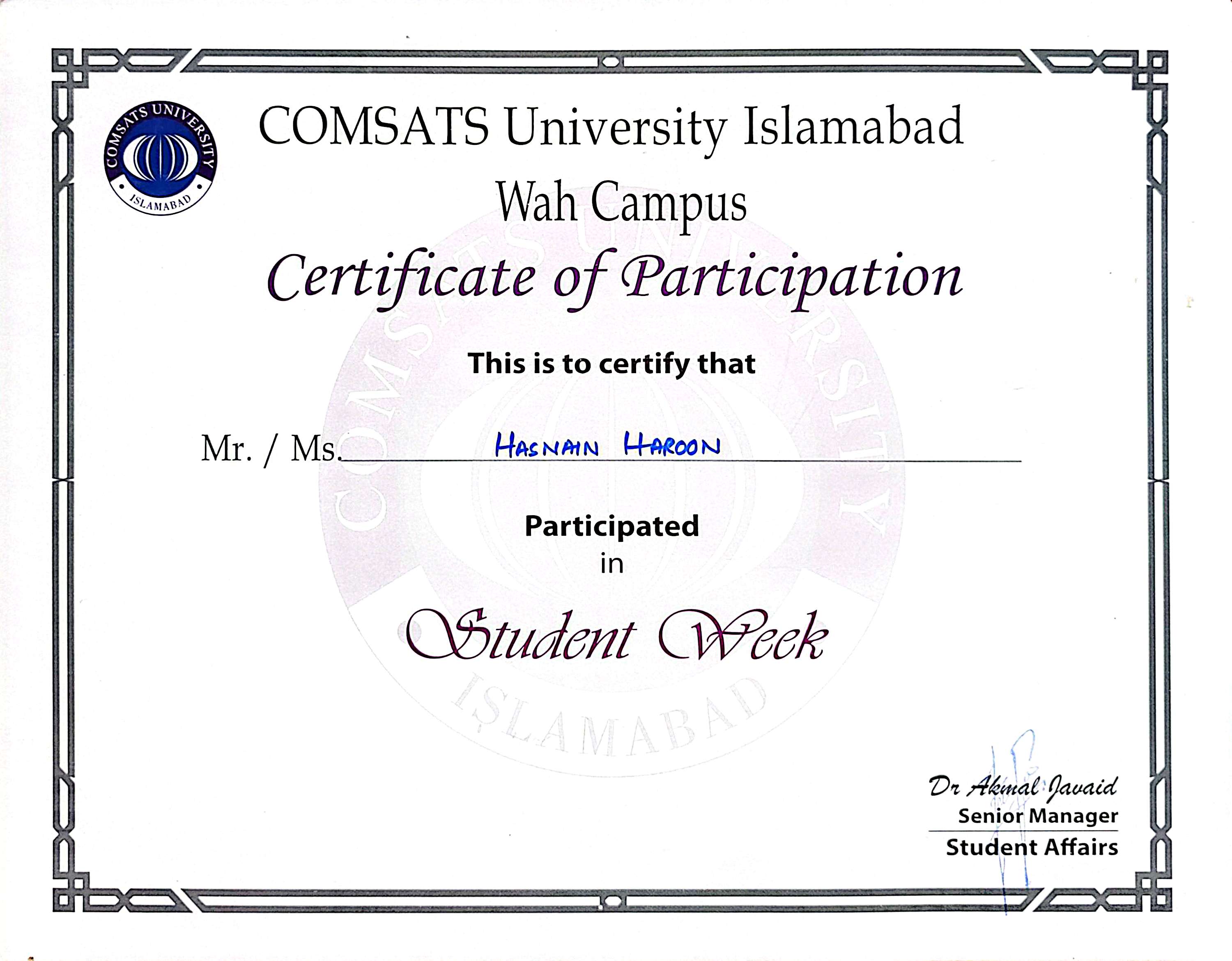 Certificate 6