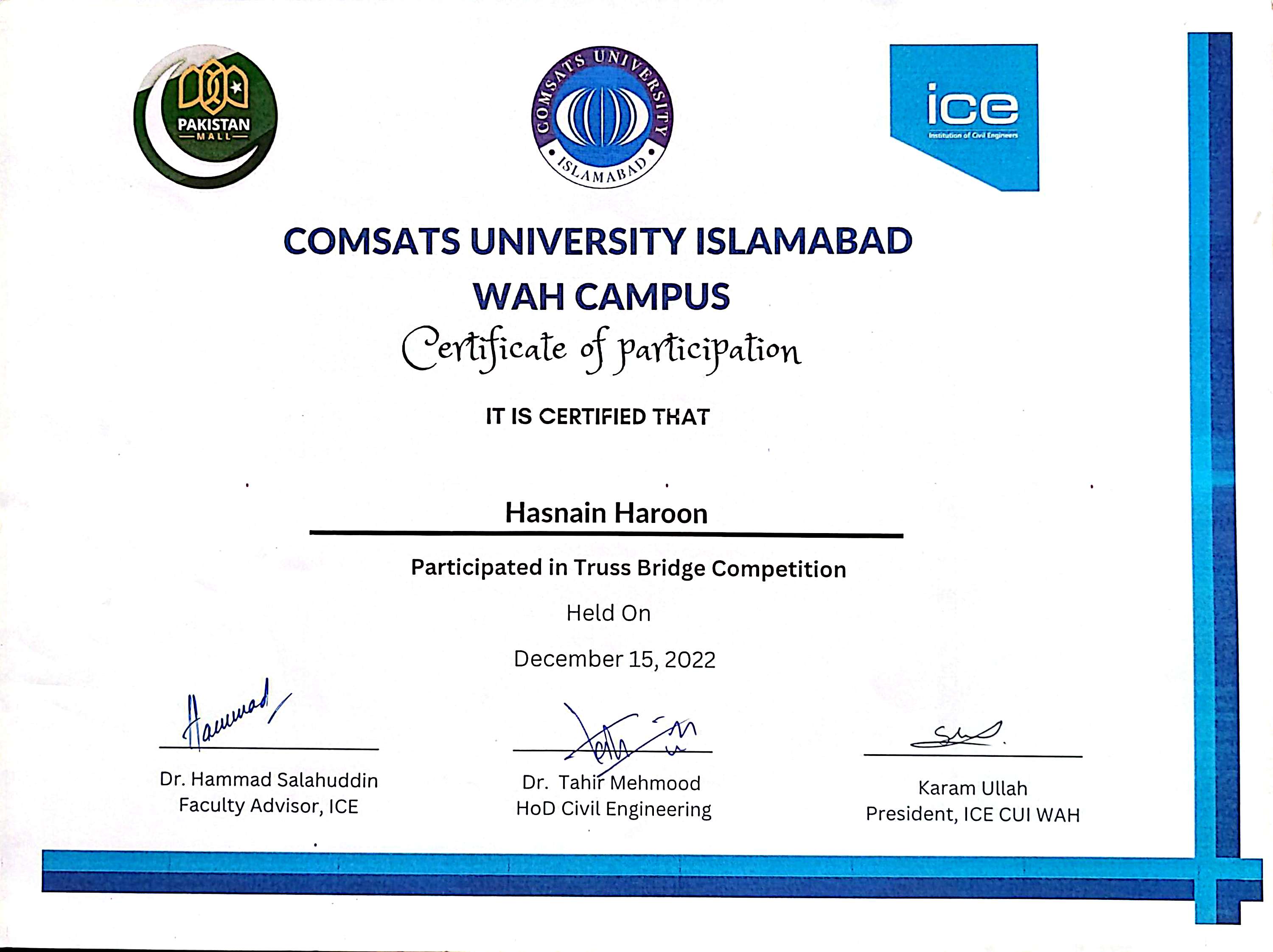 Certificate 7