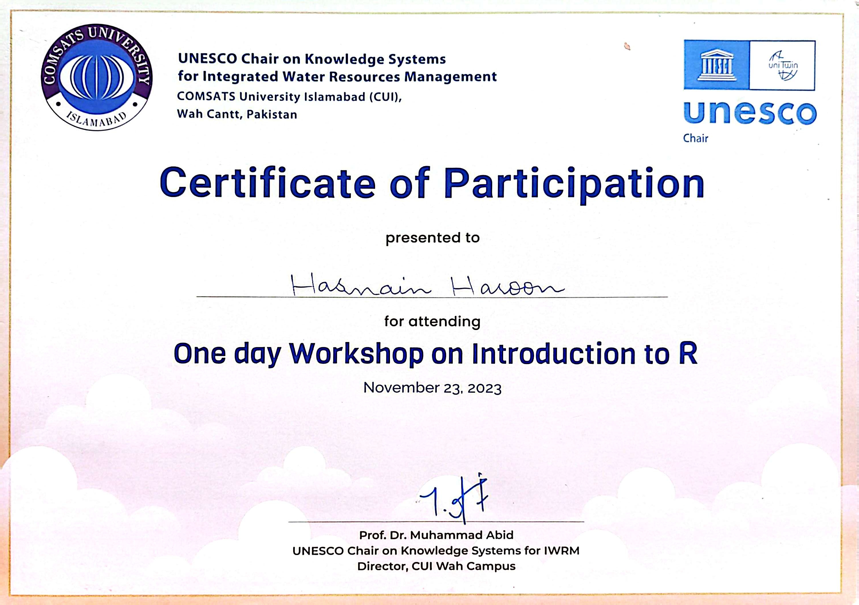 Certificate 8